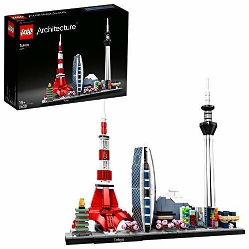 LEGO Architecture - Tokio, Maqueta del Skyline de la Ciudad Japonesa, Set