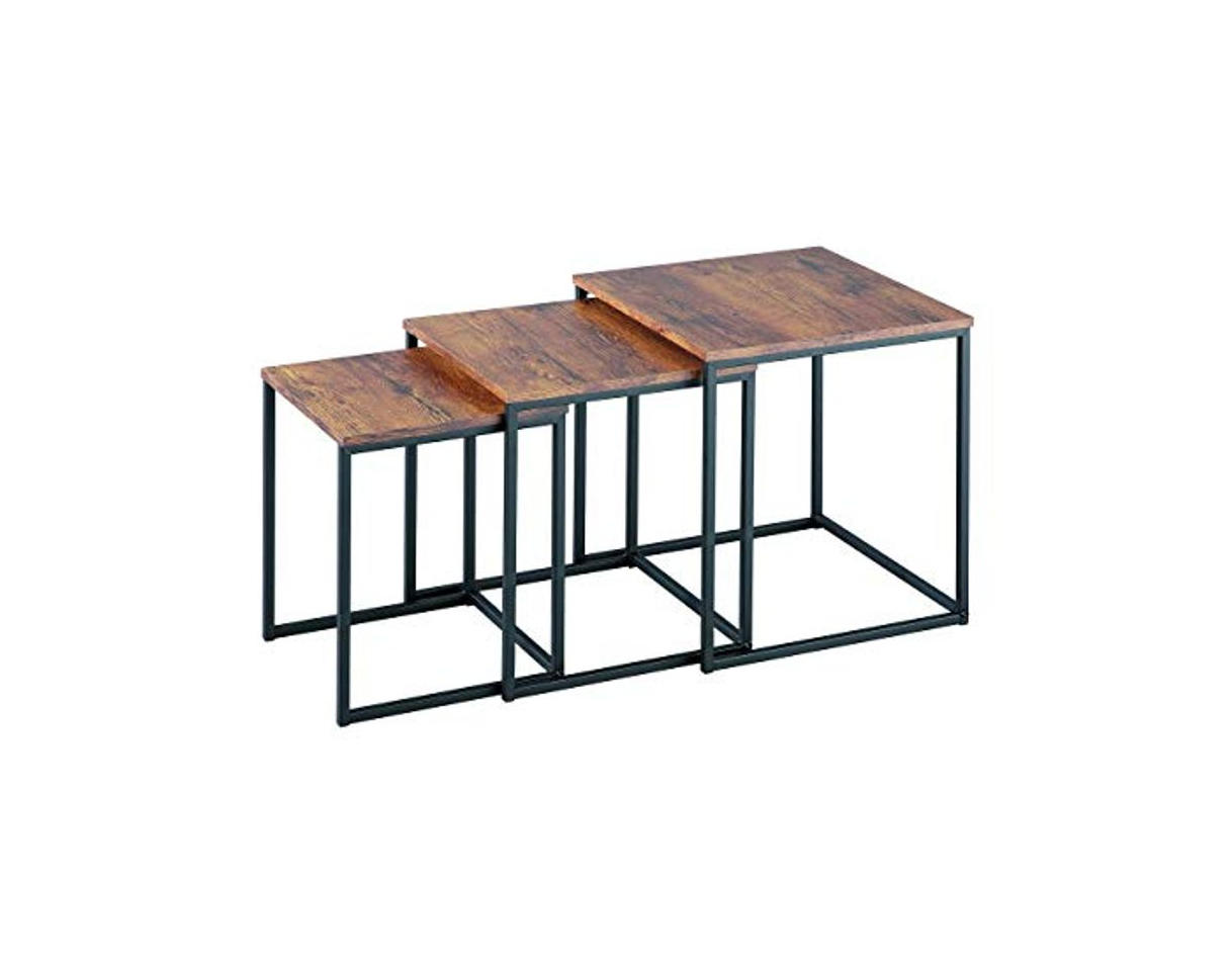 Product Aspecto Alana Juego de 3 Nesting Timbre de Madera Tops