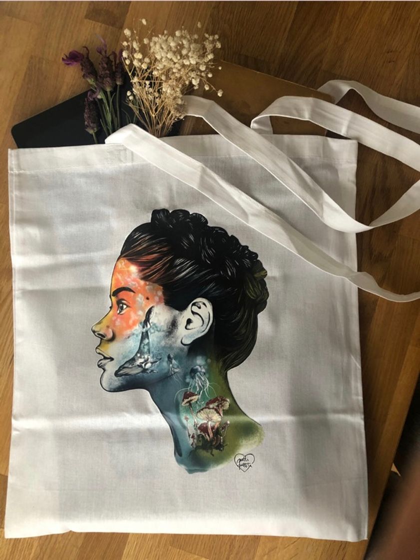 Moda Tote bag de lino