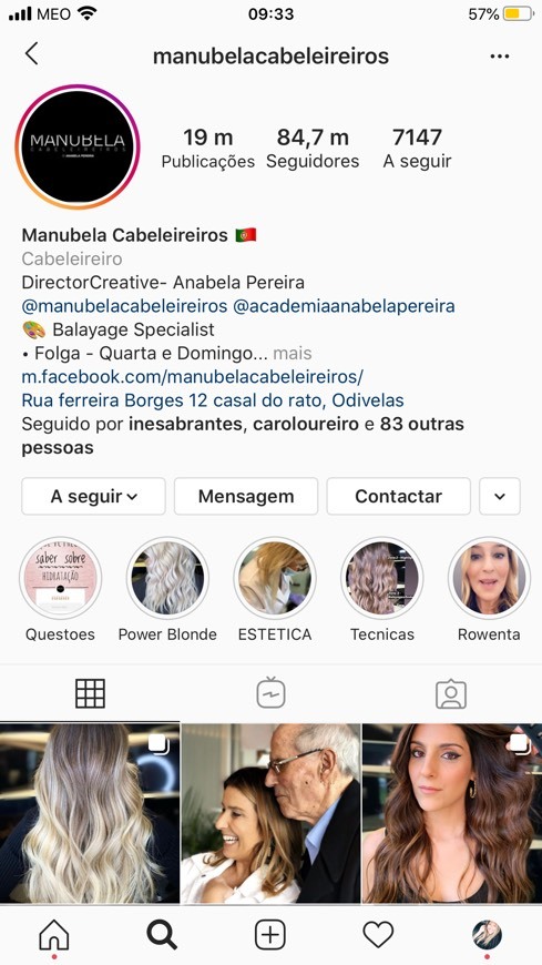 Moda Manubela Cabeleireiros (@manubelacabeleireiros) • Instagram ...