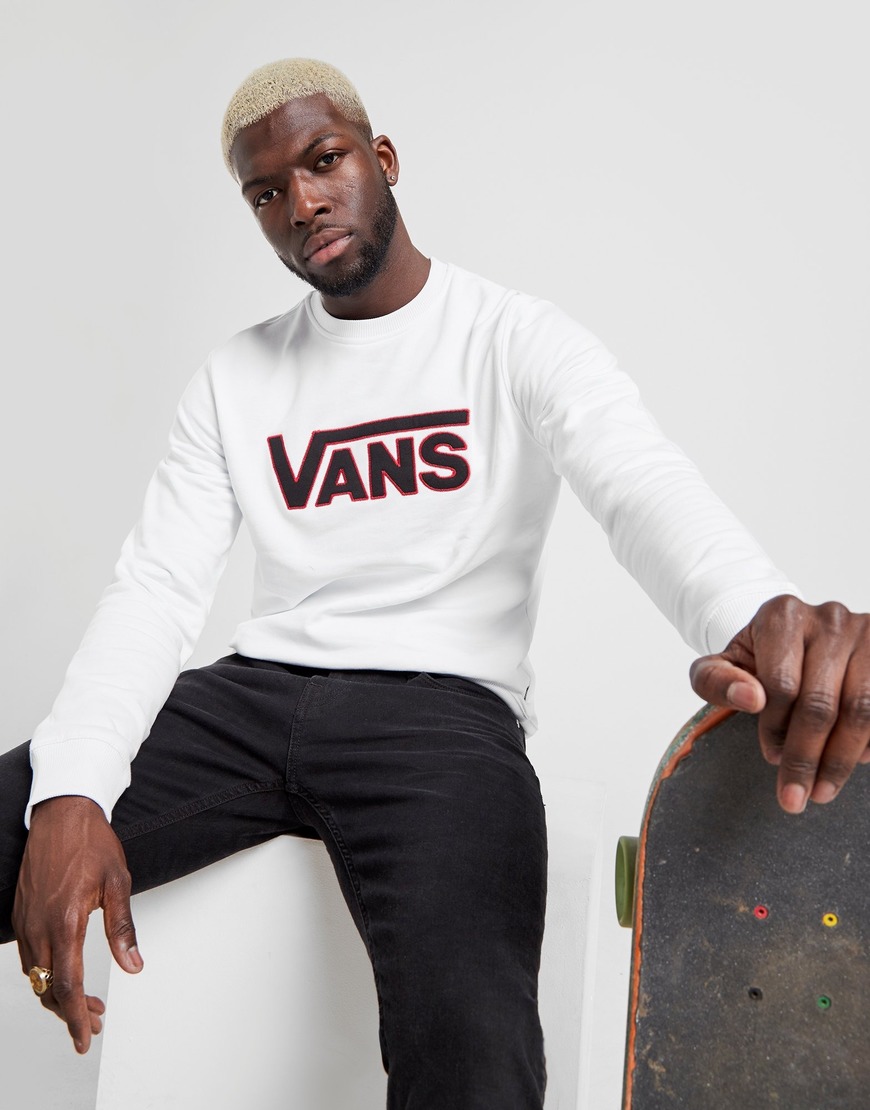 Moda Vans Sweatshirt Applique Crew | JD Sports