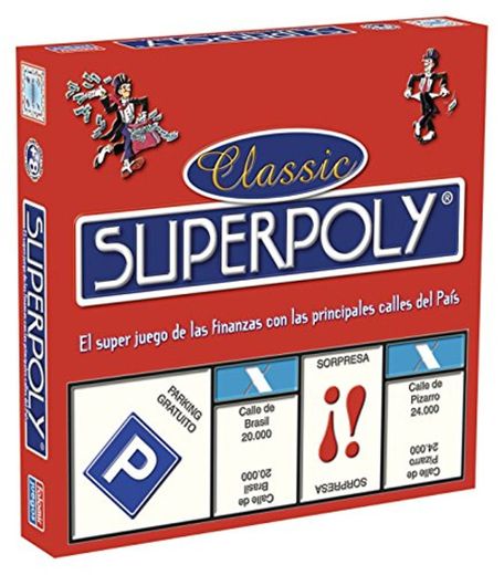 Falomir Superpoly, Juego de Mesa, Clásicos, Multicolor