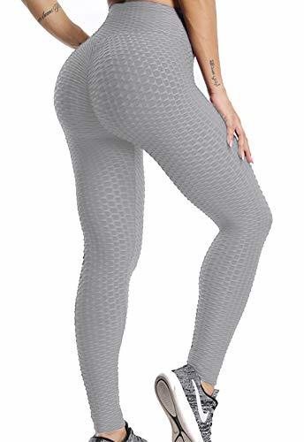 Social FITTOO Mallas Pantalones Deportivos Leggings Mujer Yoga de Alta Cintura Elásticos y