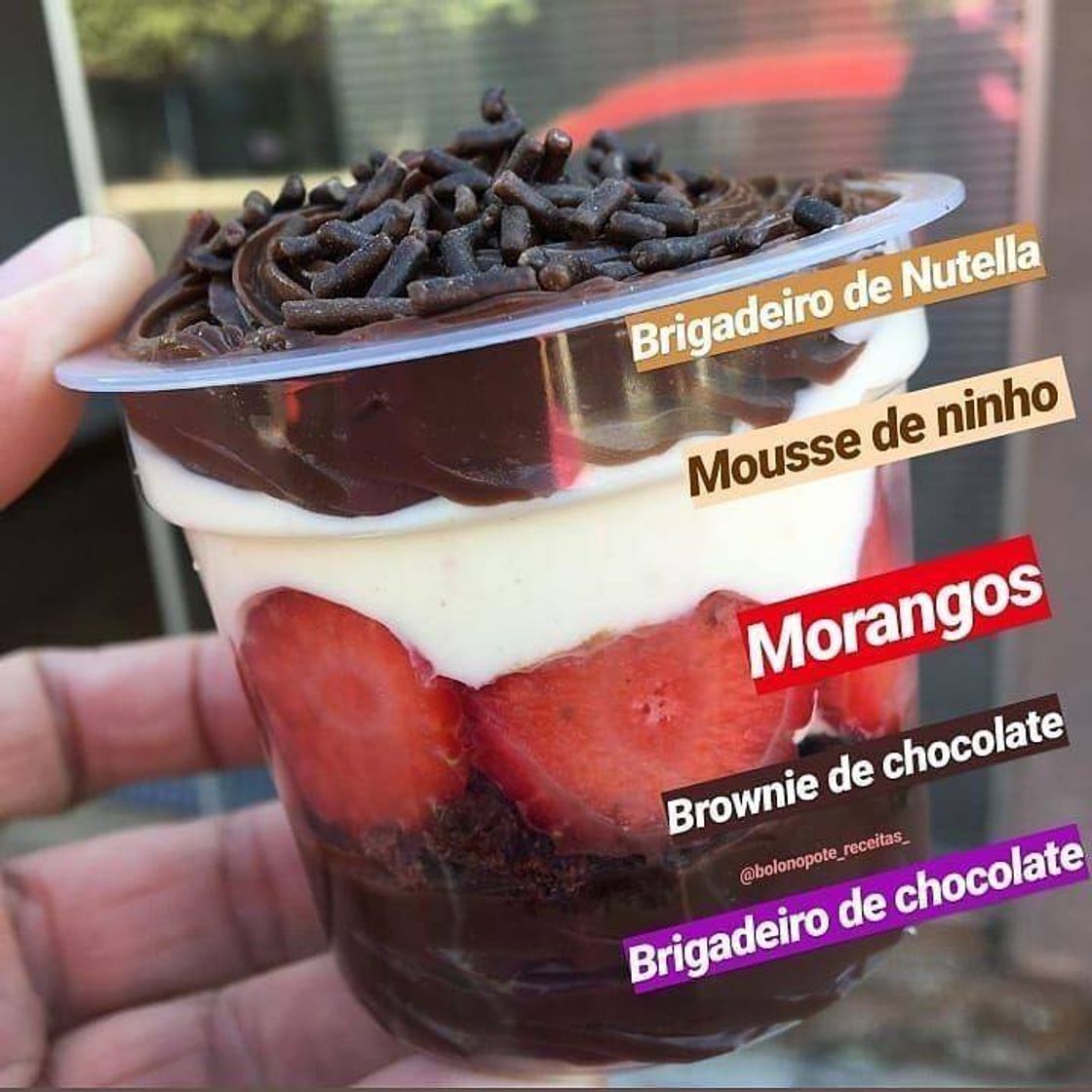 Moda Maravilha no pote ( doce no pote) 😍😋