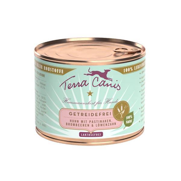 Moda Terra Canis – Frango com Pastinaga, Amora e Dente de Leão

