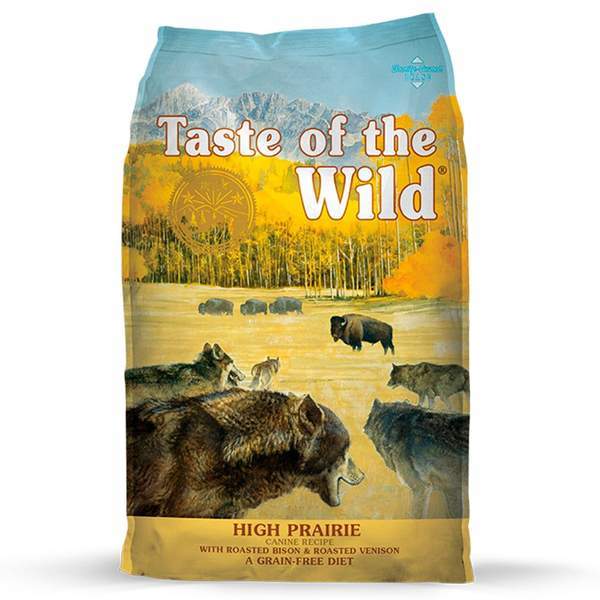 Moda TASTE OF THE WILD HIGH PRAIRIE ADULTO BISONTE E VEADO

