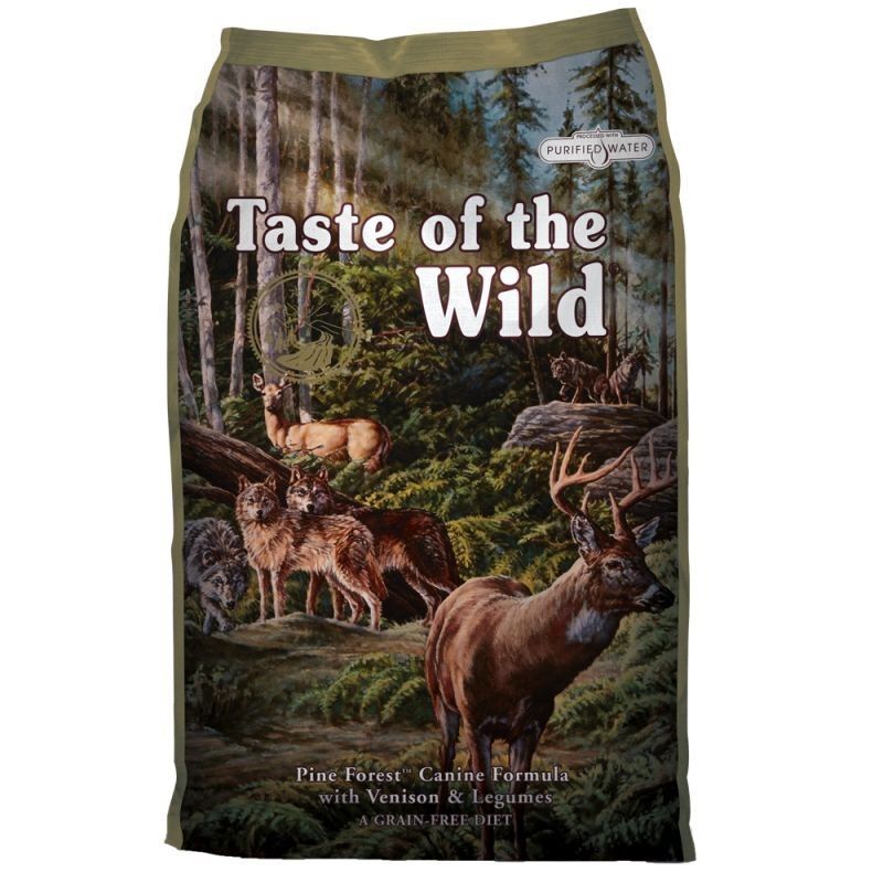 Moda TASTE OF THE WILD PINE FOREST AULTO VEADO E CORDEIRO

