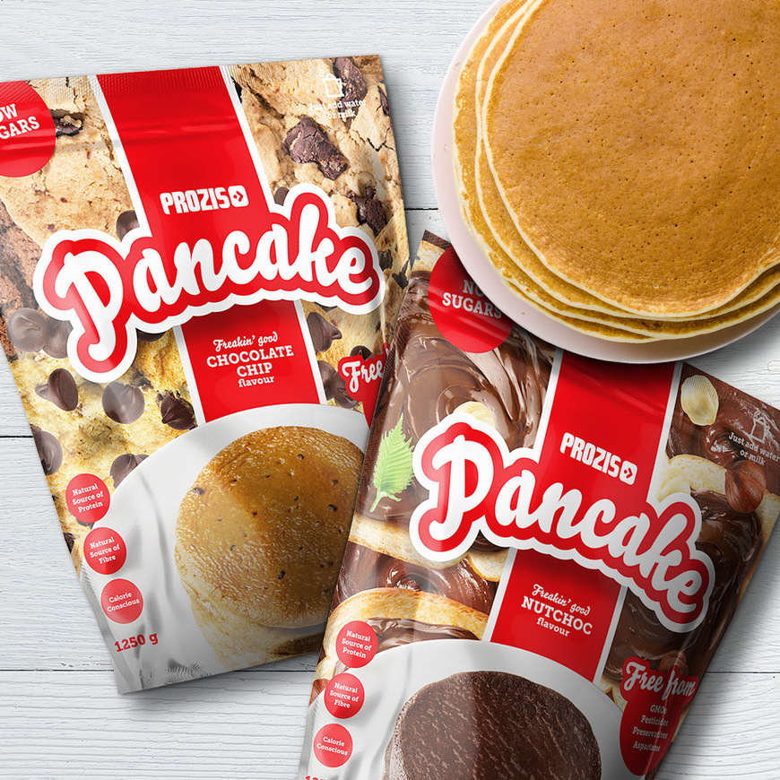 Belleza Prozis Pancake 1250 g Pepitas de chocolate