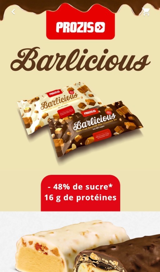 Producto Barlicious Protein Bar 65 g - Bars & Snacks On The Go