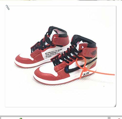 Home Mini zapatilla de deporte 3D llavero figura AJ1-20 【1