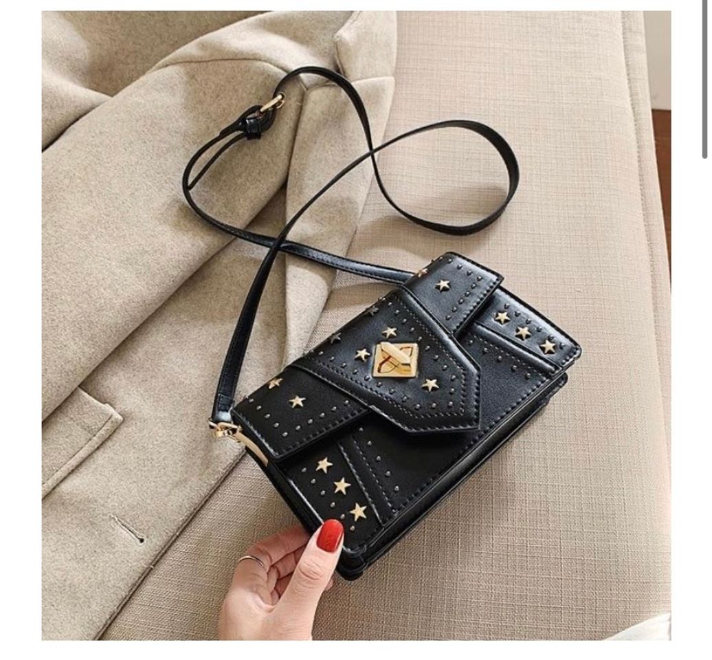 Social Bolso estrella oro 