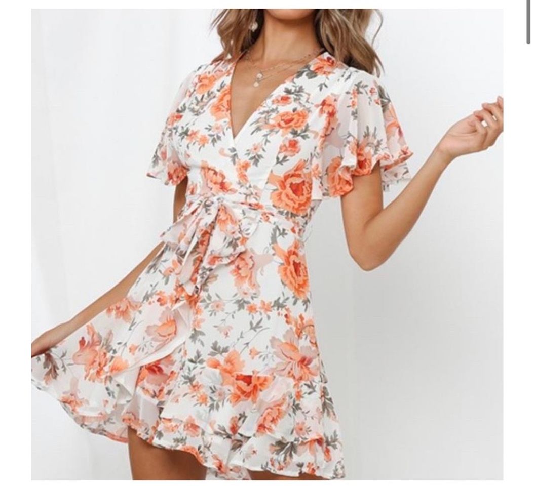 Social Vestido de flore 