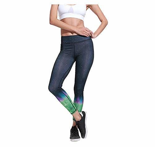 WUXEGHK Pantalones De Yoga Mujeres Ejercicio De Impresión Para Levantar Glúteos Pantalones