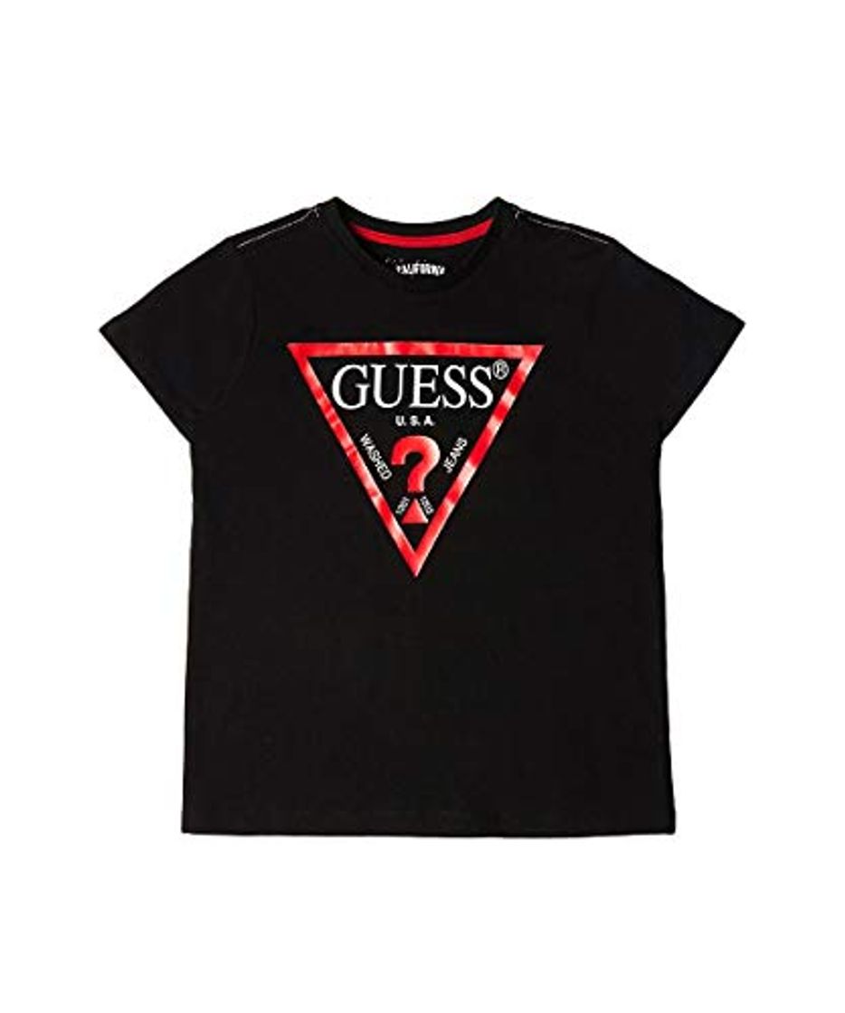 Fashion Guess T Shirt Manica Corta Bambino nera