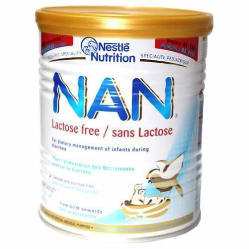 3X Nestlé NAN® Lactose Free Infant Formula 0-12 Months 400g