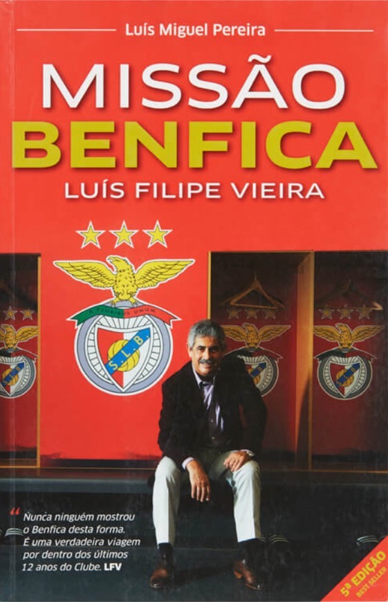 Fashion Livro Luís Filipe Vieira Missão Benfica 