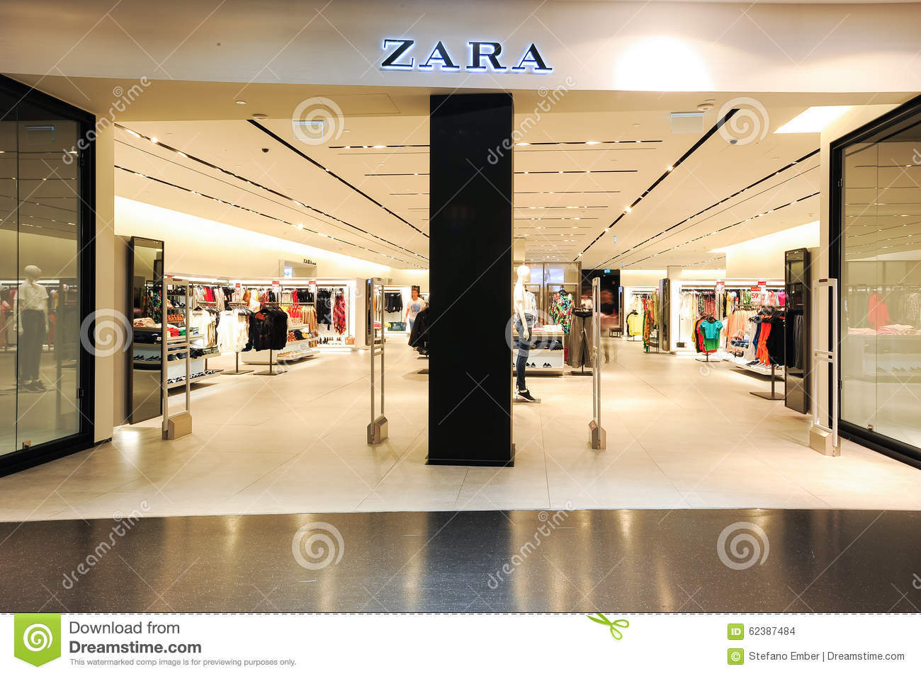 Moda Loja de roupa Zara 