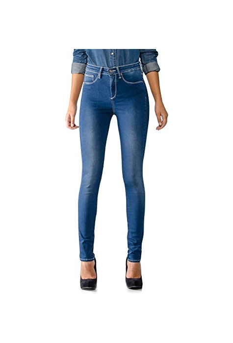 Fashion Tiffosi 10006162 Vaqueros Skinny, Azul