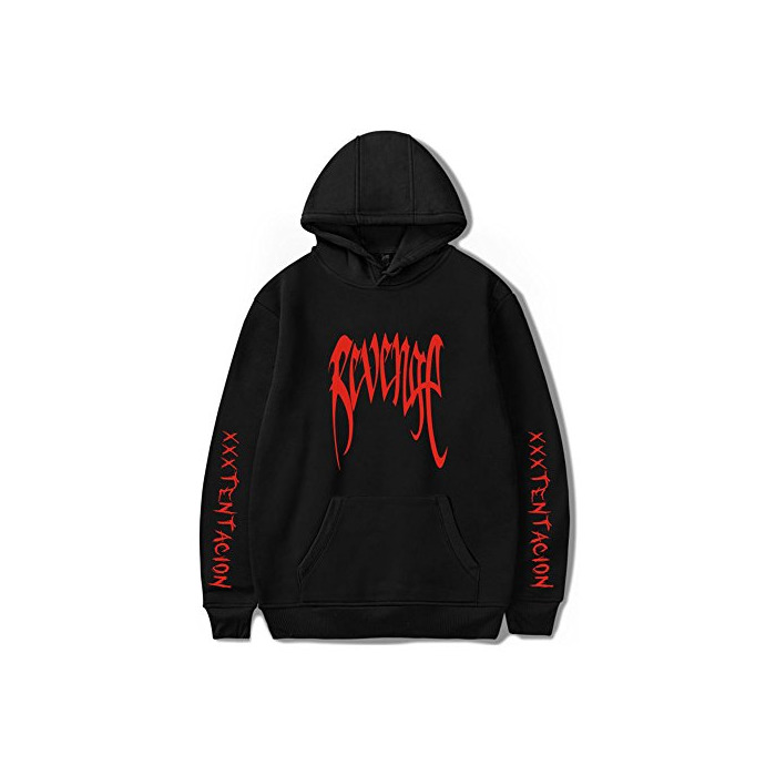 Moda Sudaderas con Capucha Hombre Xxxtentacion R.I.P Pullover Sudaderas De Tendencia Hoodie Sweatshirt