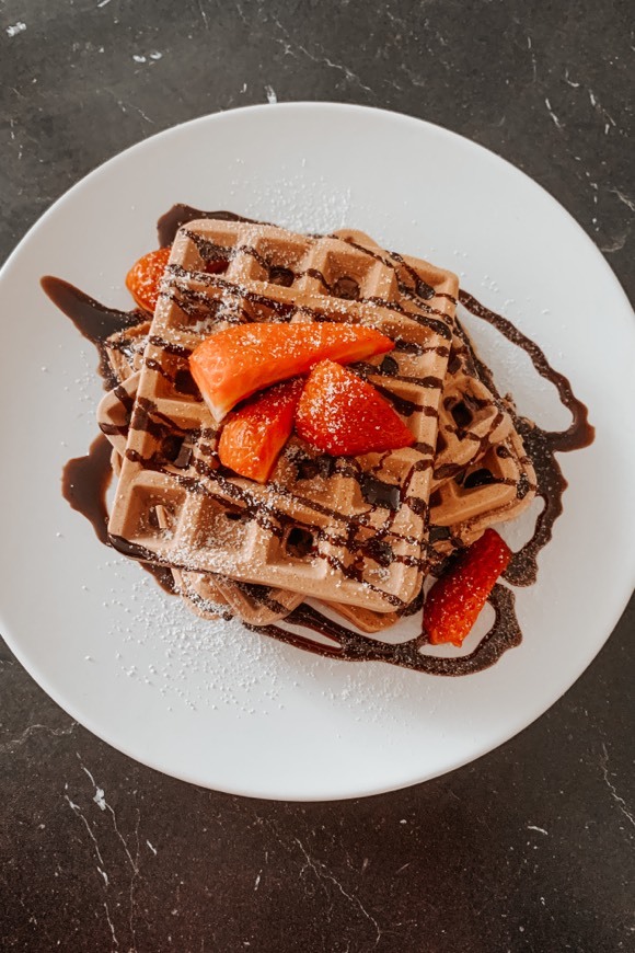 Fashion Waffles 🧇 de chocolate 🍫 sem glúten 