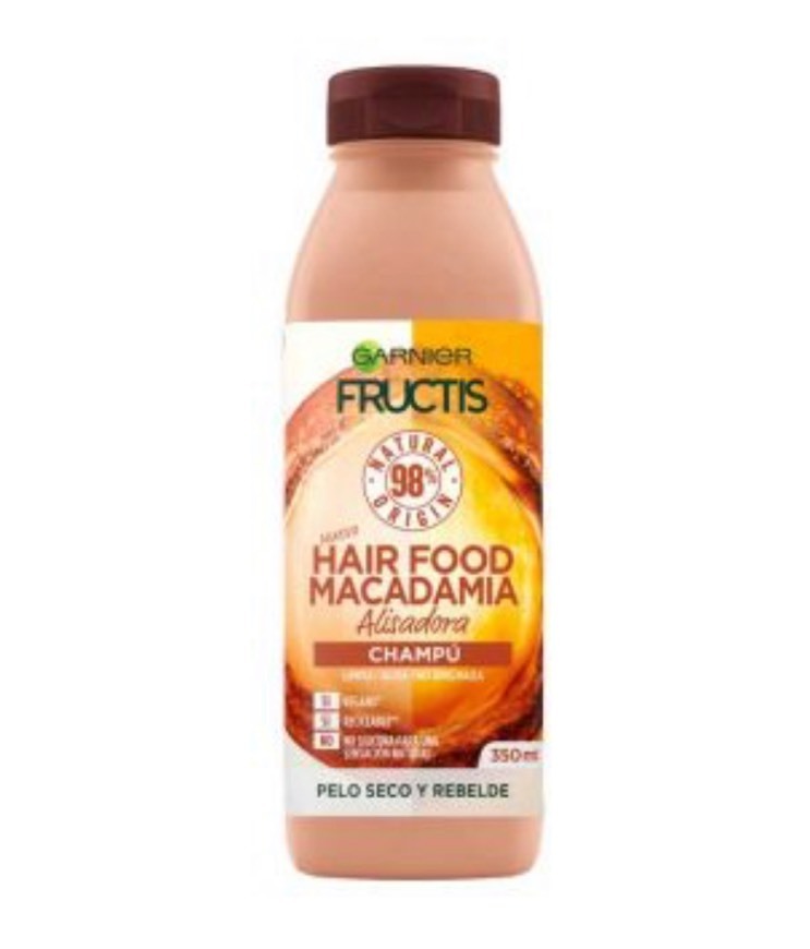 Moda Garnier - Shampoo Fructis Hair Food - Macadâmia: Cabelos sec