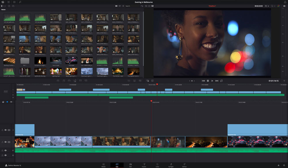 Moda DaVinci Resolve