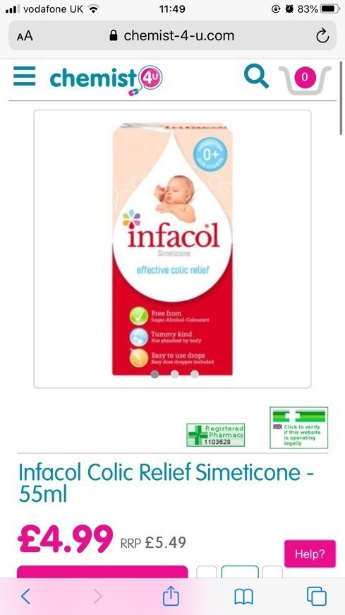 Product Infacol