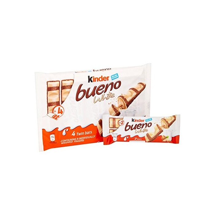 Producto Kinder Bueno 4 Blanco Paquete De 4 X 39g