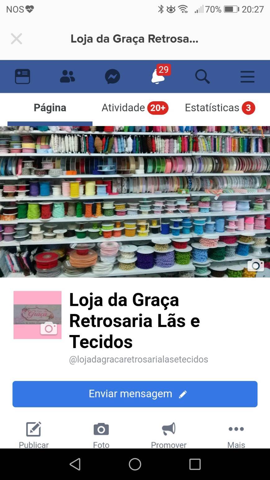 Fashion Loja da Graça Retrosaria Lãs e Tecidos - Reviews | Facebook