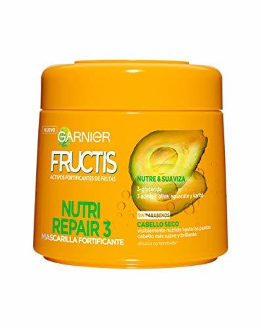Social Garnier Fructis Nutri Repair 3 Mascarilla Capilar Pelo Seco