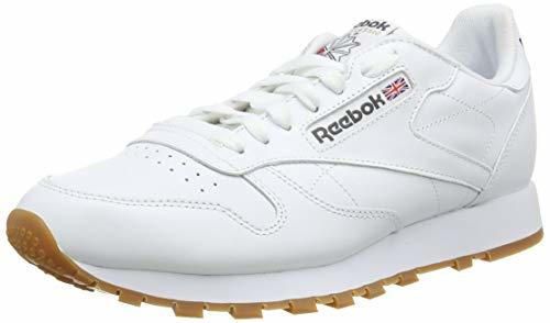 Reebok Classic Leather - Zapatillas de cuero para hombre, color blanco