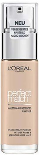 L 'Oréal Paris Foundation Perfect Match