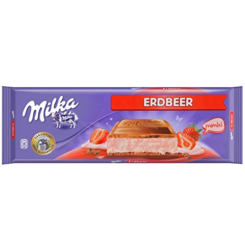 Social Milka Tableta De Chocolate Leche Con Fresa