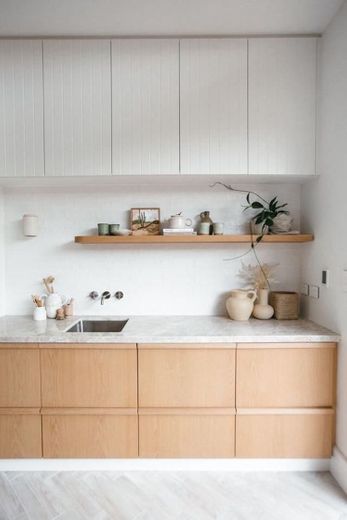 cozinha moderna e minimalista ✨
