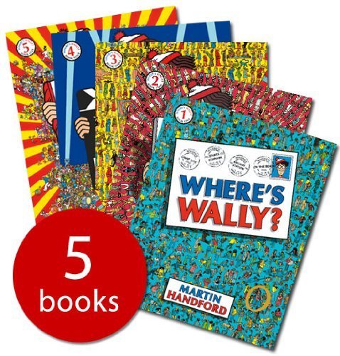 Libro Where's Wally 5 álbumes ilustrados