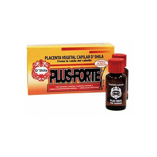 PLACENTA CAPILAR PLUS FORTE 4 VIALES X 25ML