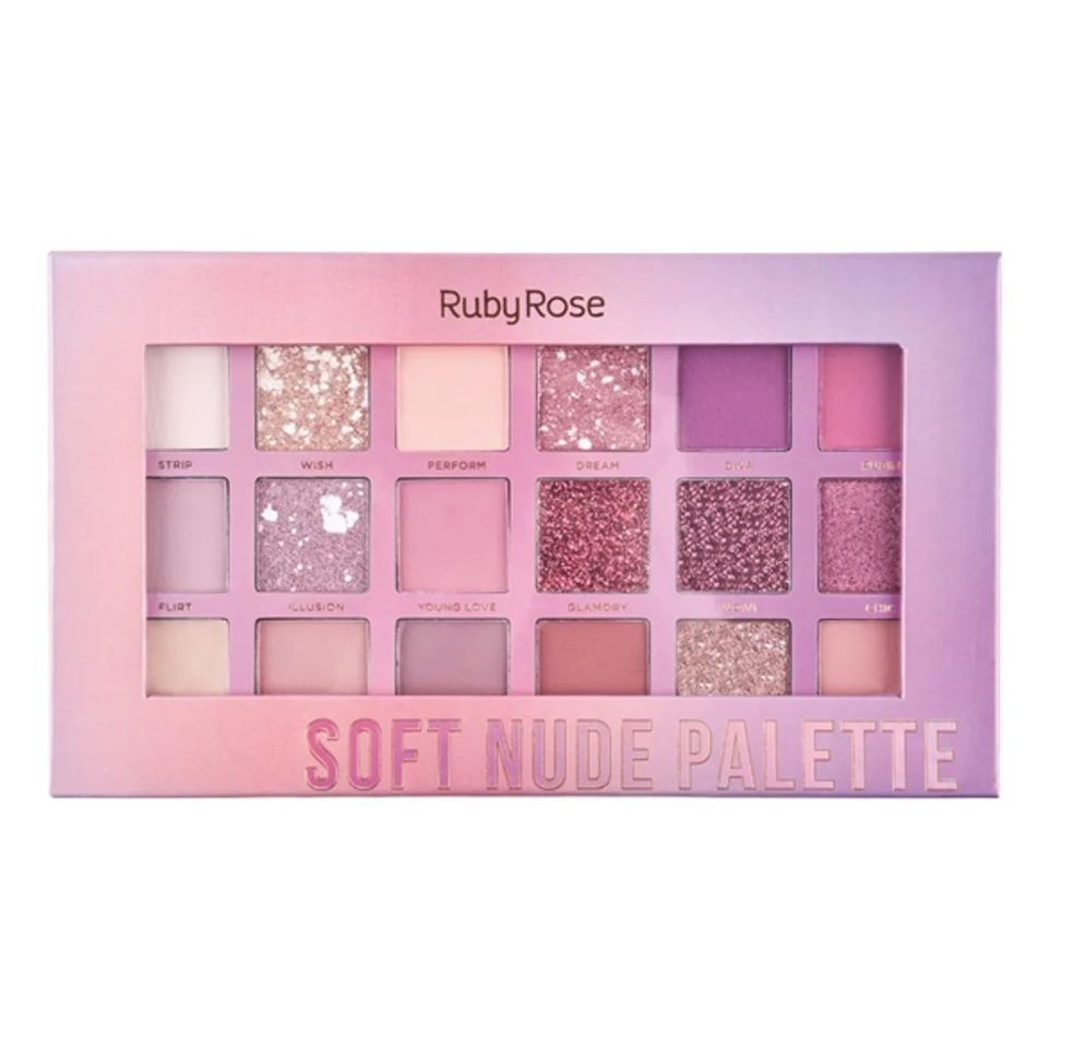 Fashion Paleta Soft Nude Ruby Rose 