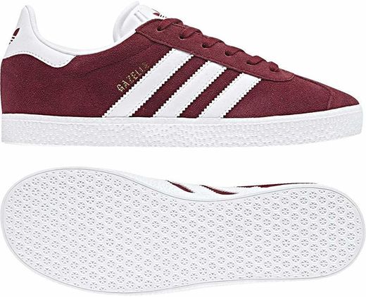 adidas Gazelle, Zapatillas de deporte Unisex niños, Rojo