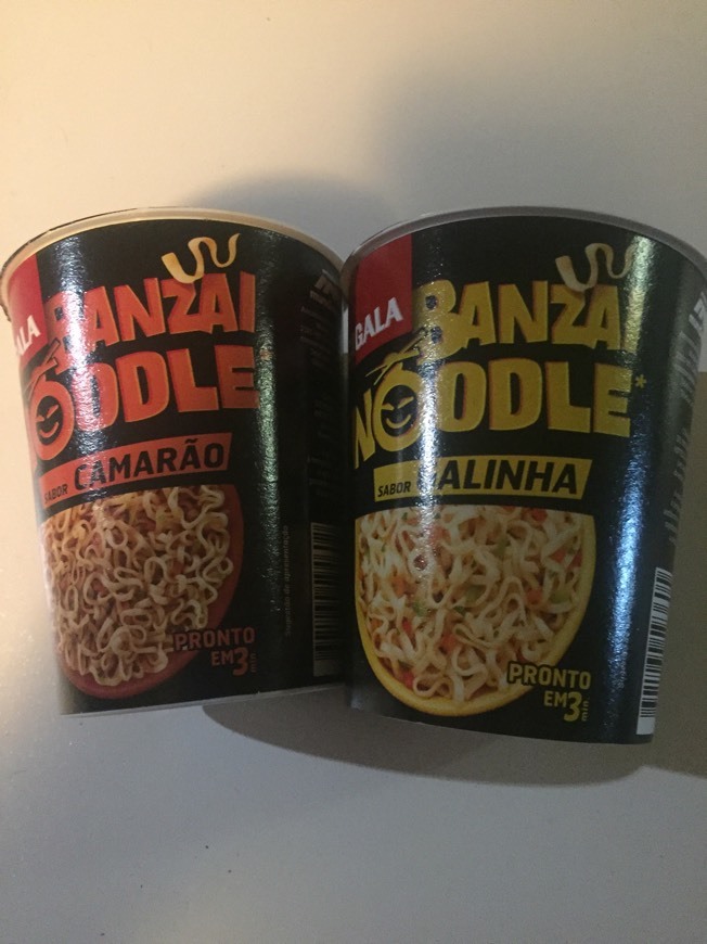 Fashion Cigala Banzai Noodle Sabor Caril (Curry Flavor) - Instant Noodle ...