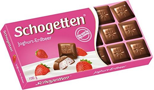 Pizarras schogetten yogur de fresas calcetín 100 g