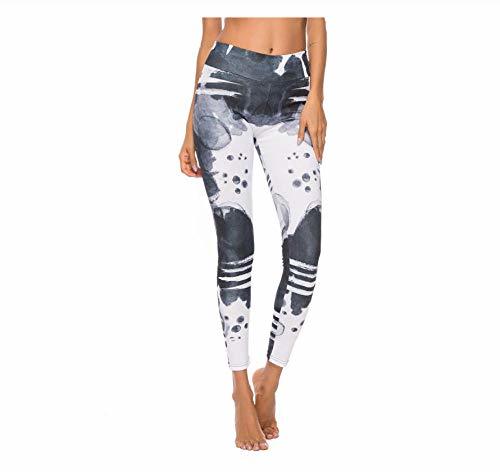 Moda WUXEGHK Pantalones De Yoga Con Estampado Digital Nuevo Para Mujer Pantalones Negros