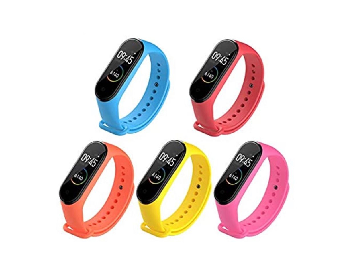 Social Kit 5 Pulseiras extras para MI BAND 