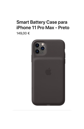 Smart battery case iPhone 11 pro max 