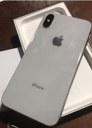 iPhone X silver 64 gigas 