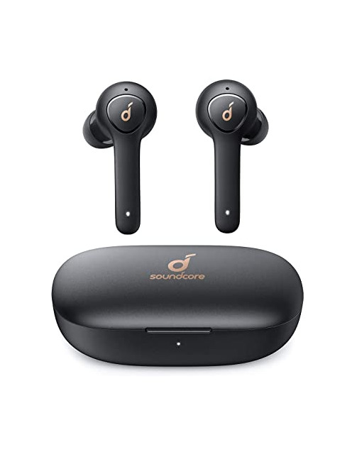 Social Earbuds sem fios com 4 microfones