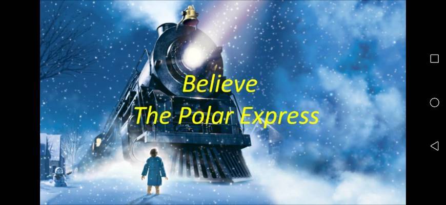 Music Believe - Polar Express Disney 🥰🥰