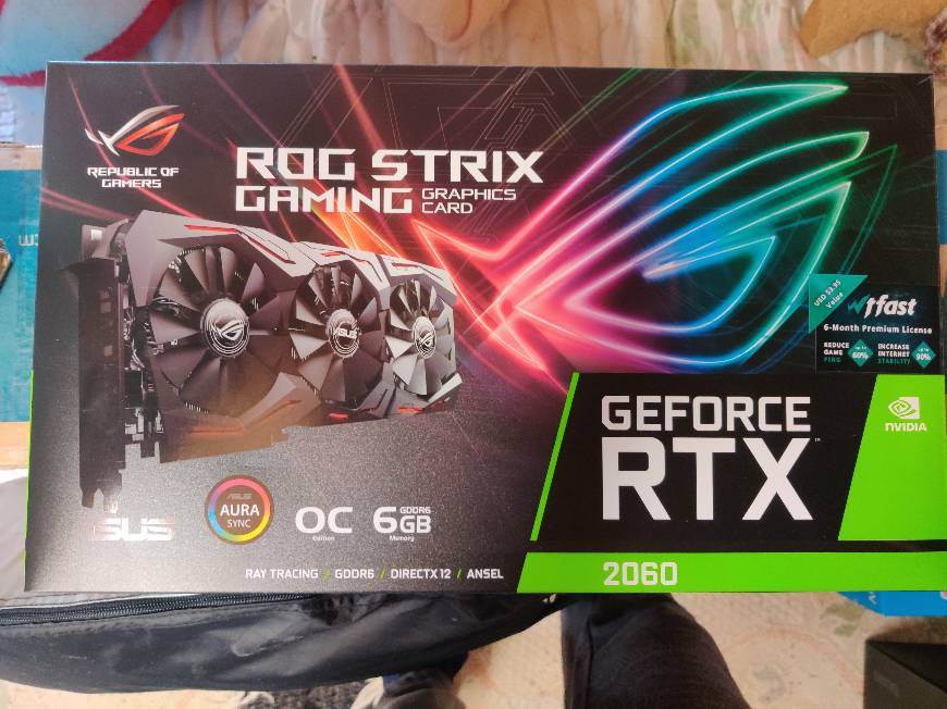 Electrónica ASUS ROG-STRIX-RTX2060-O6G-GAMING - Tarjeta gráfica