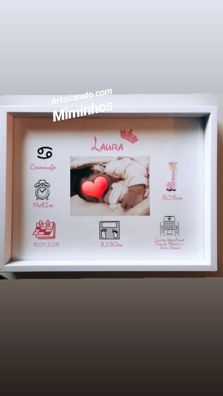 Moldura personalizada