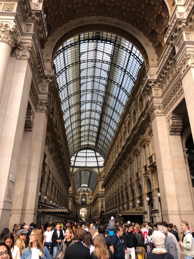 Lugar Galería Vittorio Emanuele II