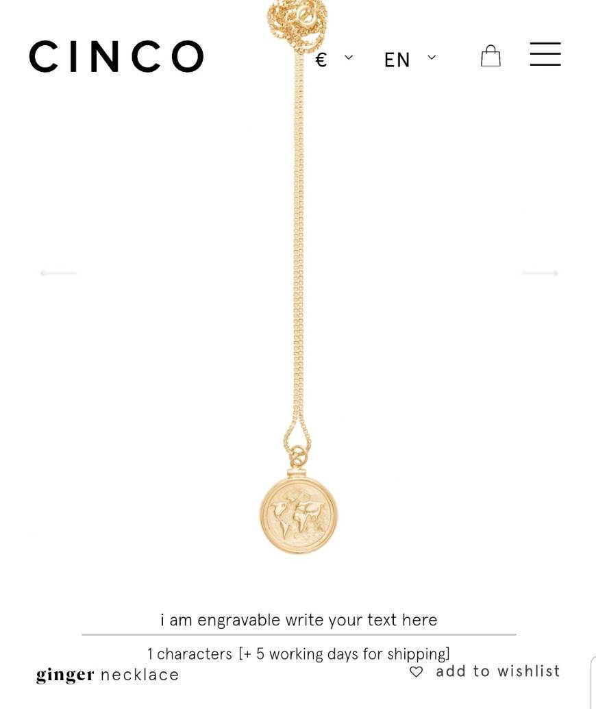 Moda Ginger necklace - Cinco Store